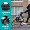 Hundebuggy Katzenbuggy - Innopet All Terrain Schwarz/Silber Produktbild-Vorschau 7