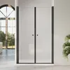 IMPTS Duschtür 120x185cm Duschkabine Nischentür Pendeltür Produktbild-Vorschau 1