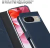 Selencia Bibliothèque en cuir véritable pour Google Pixel Voir les images du produit 4