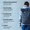 Roll-Top Fahrrad-Tasche 30l - Wasserfeste und sehr Produktbild-Vorschau 2