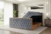ALTDECOR Boxspringbett mit Matratze und Lattenrost, Topper, Produktbild-Vorschau 3