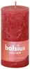 BOLSIUS Stumpenkerze Rustiko Shine 10x5cm zartes Rot Náhľad obrázku produktu 4
