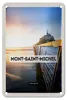 Blechschild Reise 12x18cm Mont-saint-Michel France Meer Produktbild-Vorschau 1