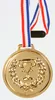 set di 3 medaglie d'oro, d'argento e di bronzo, ciascuna di Anteprima dell’immagine prodotto 3
