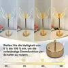Schmetterling-Tischlampe, dreifarbige Lampe, 3-stufig Produktbild-Vorschau 5