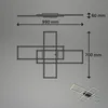 Briloner Roami Lampada da soffitto a LED, dimmerabile, Anteprima dell’immagine prodotto 6