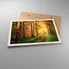 Gerahmtes Poster - Rahmen in heller Eiche - Wald Baum Natur Produktbild-Vorschau 3