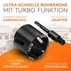WERKTAL - Bohrkrone 82mm SDS Plus [5 XXL Karbid Zähne] Produktbild-Vorschau 2