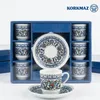 Korkmaz Topkapi 12-tlg. Mokkatassen-Set - Orientalisches Produktbild-Vorschau 4