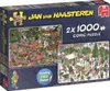 Jumbo 19080 Jan van Haasteren - Weihnachtsgeschenk 2x 1000 Produktbild-Vorschau 10