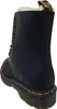 A black Dr. Martens boot is shown from the back, with the sole and stitching visible. Podgląd zdjęcia produktu