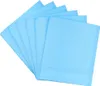 A stack of light blue disposable pads fanned out against a white background. Produktbild-Vorschau