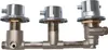 Ersatz Thermostat Armatur 3 fach Umschalter Dusche D38 10cm Produktbild-Vorschau 3
