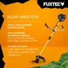 FUXTEC Benzin Motorsense FX-MS125 - 25,4ccm | 1PS | 5,5 kg Produktbild-Vorschau 4