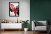 MuchoWow® Gerahmtes Poster Schwarz-Weiß-Foto einer Frau, Produktbild-Vorschau 5