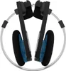 A pair of black and blue Koss Porta Pro headphones are shown from a side view against a white background. Produktbild-Vorschau