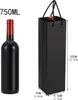 Wein Geschenktüten 12er Pack Schwarz für Weihnachten, Produktbild-Vorschau 2