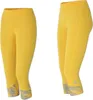 adidas Techfit Capri Tight Print Women Gr.M gelb (BS1255) Produktbild-Vorschau 1