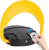 Barriera per parcheggio Fiqops Palo giallo della barriera Anteprima dell’immagine prodotto 1