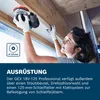 A person is using a sander on a wooden beam. Anteprima dell’immagine prodotto