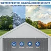 YZNAHRE Carport Zeltgarage 4x8 m Große Garagenzelt Produktbild-Vorschau 3