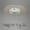 Briloner LED inbouwspots, mat nikkel, 3x LED-module/5W Productafbeelding-voorbeeld 7