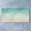 Wanduhr aus Glas – 60x30 cm - Glasbild - Glasuhr - Produktbild-Vorschau 2
