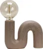 Luxe - Lampe à poser Berlin - Marron - H15xØ6 - Culot E27 - Voir les images du produit 1