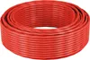 A coil of red wire, likely trimmer line, is shown against a white background. Produktbild-Vorschau