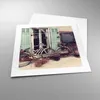Poster - Poster ohne Rahmen - Fahrräder Vintage Mietshaus - Produktbild-Vorschau 3