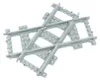 Trixbrix Kruising 45° rechts, 2x – rails voor LEGO® City Productafbeelding-voorbeeld 2