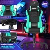 KESSER® Gaming Stuhl Ergonomisch Bürostuhl mit Kopfstütze & Produktbild-Vorschau 6