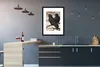MuchoWow® MuchoWow® Gerahmtes Poster Antiker Vogeldruck Produktbild-Vorschau 5