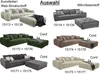 Big-Sofa XXL 306 cm Federkern Lounge Couch mit Bezug aus Produktbild-Vorschau 9