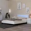HOME DELUXE - LED Bett Astro - Weiß, 140 x 200 cm - Inkl. Produktbild-Vorschau 2