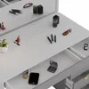 Toaletní stolek Vicco Elise Bílá/šedá/šedá 115 cm s LED Náhled obrázku produktu 6