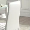 HOMCOM 5dílná jídelní sestava, jídelní stůl se 4 židlemi, Náhled obrázku produktu 8