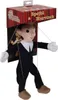 Marionette Spejbl 30 cm mit einfachem Führungskreuz Produktbild-Vorschau 1
