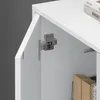 doporro Buffet Commode 120 cm Meuble de Rangement Blanc Mat Voir les images du produit 5