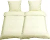 4 tlg Uni Bettwäsche 135x200 Beige Einfarbig Renforce Produktbild-Vorschau 1