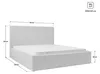 Masseno Polsterbett MIRETTI 120x200 cm, Polsterbett mit Produktbild-Vorschau 7