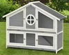 Hasenstall XL Momo grau 144 x 57 x 110 cm Produktbild-Vorschau 7