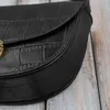 Damen Leder kleine kompakte Kupplungstasche schwarz Paolo Produktbild-Vorschau 4