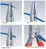 Pinza per cablaggio 160 mm con impugnatura ergonomica Anteprima dell’immagine prodotto 4