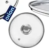 Orion | Glasdeckel - mit Edelstahlring - Ø 16 cm - 200°C Produktbild-Vorschau 3