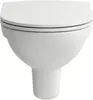 Laufen Wand-Tiefspül-WC Pro Packs H866951 – spülrandlos Produktbild-Vorschau 4
