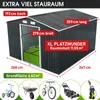 BRAST Gerätehaus Geräteschuppen Metall | 278x259x192 | Produktbild-Vorschau 5