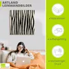 ARTland Leinwandbild Hieroglyph XI Größe: 30x30 cm Produktbild-Vorschau 2