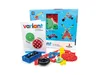 A toy construction set with building pieces and a box. Náhľad obrázku produktu