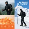 BUBW Herren Softshelljacke wasser- und winddicht mit Kapuze Produktbild-Vorschau 6